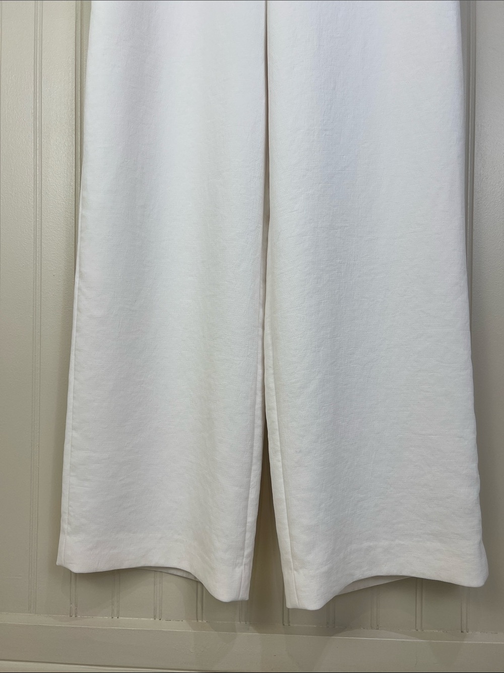 Aritzia Wilfred The Limitless Pant Crepette Wide Leg in Light Birch Size 2 - Picture 5 of 15